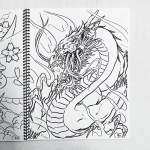 Eternal Dragon Tattoo Sketchbook V4