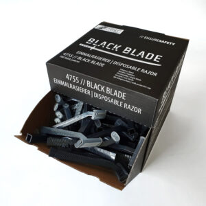 Black Blade סכיני גילוח להב אחד -100 יחידות